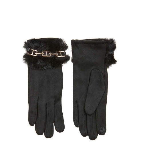 G7738B Woman's Gloves Verde Black G7738B Woman's Gloves Verde Black