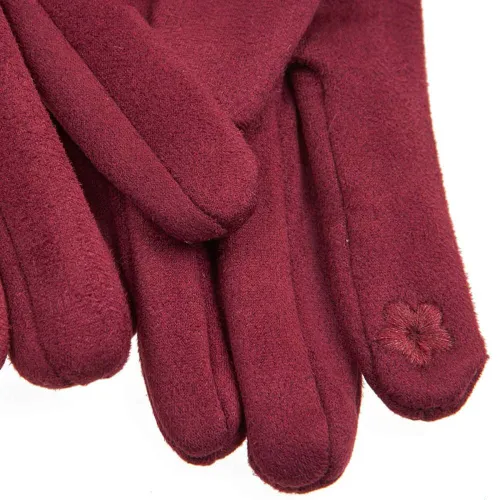 G7738BO Γυναικεία Γάντια Verde Μπορντό G7738BO Γυναικεία Γάντια Verde Μπορντό