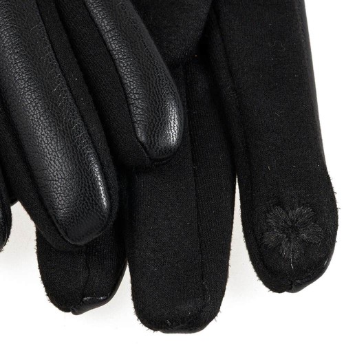 G7744B Woman's Gloves Verde Black