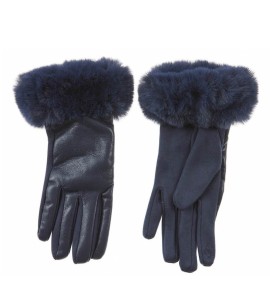 G7752BL Woman's Gloves Verde Blue G7752BL Woman's Gloves Verde Blue