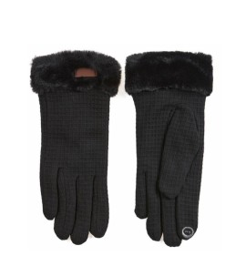 G7759B Woman's Gloves Verde Black G7759B Woman's Gloves Verde Black