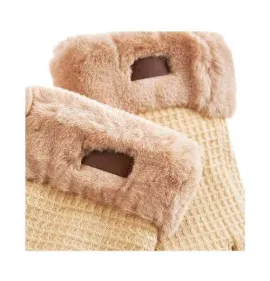 G7759BE Γυναικεία Γάντια Verde Μπεζ