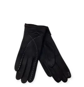 G7763B Γυναικεία Γάντια Verde Μαύρο