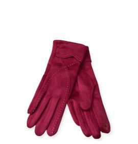 G7763F Woman's Gloves Verde Fuchsia