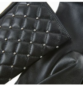 G7770B Woman's Gloves Verde Black G7770B Woman's Gloves Verde Black