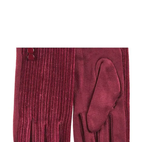 G7905BO Γυναικεία Γάντια VERDE Μπορντό