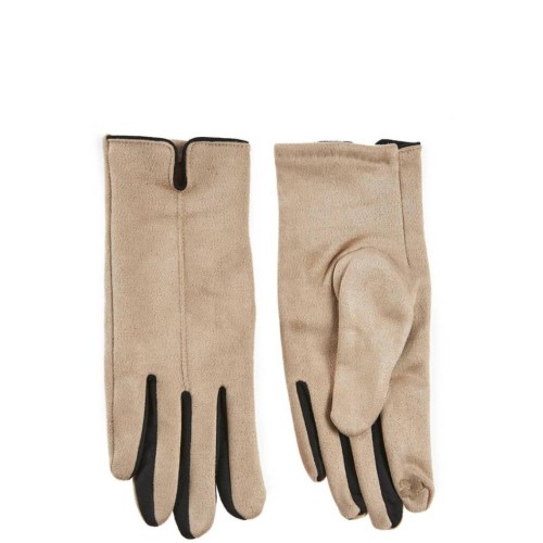 G7913BE Γυναικεία Γάντια VERDE Μπεζ