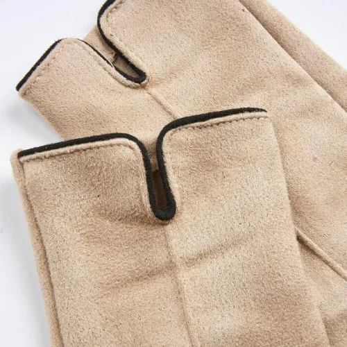 G7913BE Γυναικεία Γάντια VERDE Μπεζ