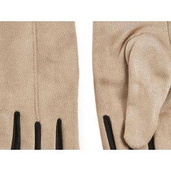 G7913BE Γυναικεία Γάντια VERDE Μπεζ