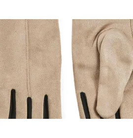 G7913BE Γυναικεία Γάντια VERDE Μπεζ