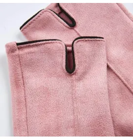 G7913P Γυναικεία Γάντια VERDE Ροζ