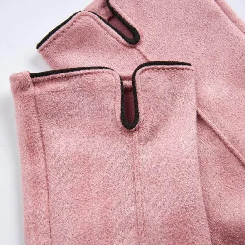 G7913P Γυναικεία Γάντια VERDE Ροζ