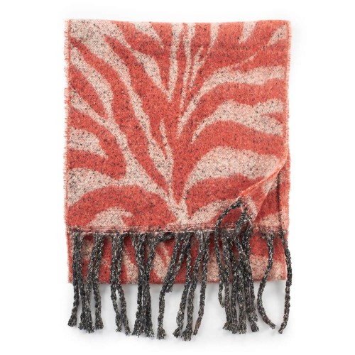 G7734R Woman's Scarf Verde Rust G7734R Woman's Scarf Verde Rust