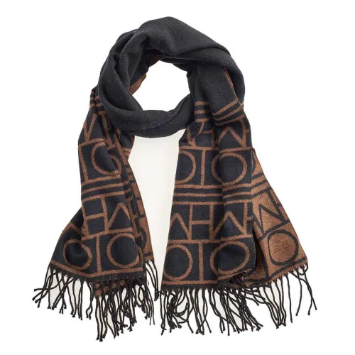 G7756B Γυναικεία Πασμίνα Verde Μαύρη G7756B Γυναικεία Πασμίνα Verde Μαύρη