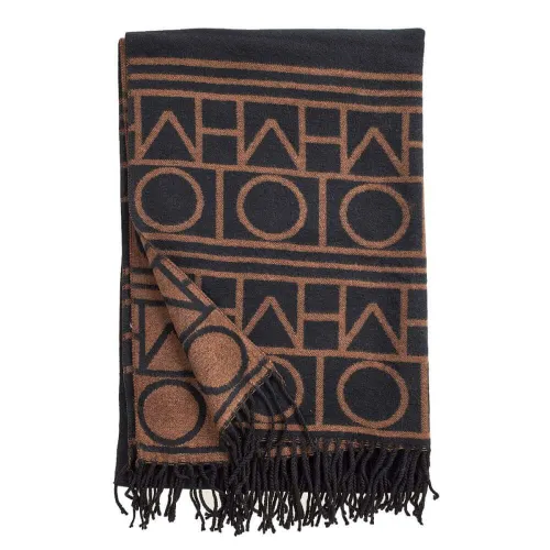 G7756B Γυναικεία Πασμίνα Verde Μαύρη G7756B Γυναικεία Πασμίνα Verde Μαύρη