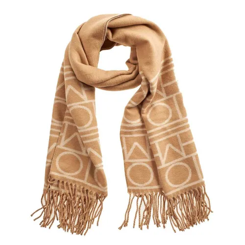 G7756BE Γυναικεία Πασμίνα Verde Μπεζ G7756BE Γυναικεία Πασμίνα Verde Μπεζ