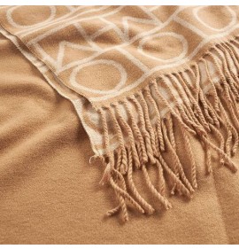 G7756BE Woman's Pashmina Verde Beige G7756BE Woman's Pashmina Verde Beige