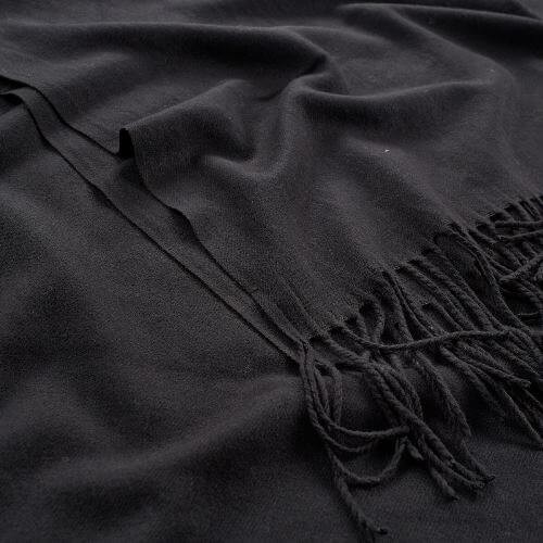 G7758B Γυναικεία Πασμίνα VERDE Μαύρο