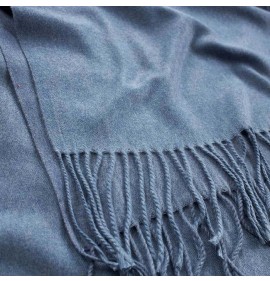 G7758BL Γυναικεία Πασμίνα VERDE Μπλε