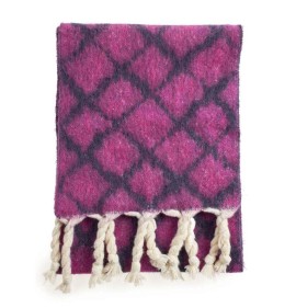 G7907M Γυναικείο Κασκόλ VERDE Ματζέντα