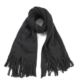 G7908B Γυναικείο Κασκόλ VERDE Μαύρο