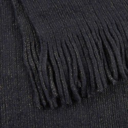 G7908B Γυναικείο Κασκόλ VERDE Μαύρο