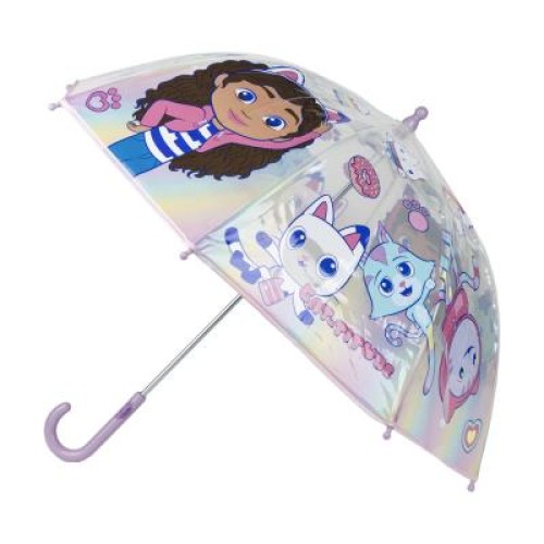 P7054P Κοριτσίστικη Ομπρέλα DISNEY GABBY'S DOLLHOUSE Μωβ P7054P Κοριτσίστικη Ομπρέλα DISNEY GABBY'S DOLLHOUSE Μωβ