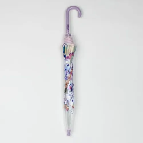 P7054P Κοριτσίστικη Ομπρέλα DISNEY GABBY'S DOLLHOUSE Μωβ