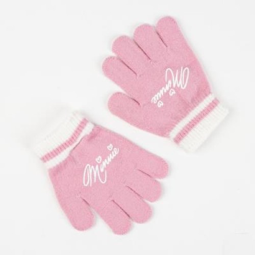 P7056P Girl's Cap-Gloves-Scarf Set DISNEY MINNIE Pink P7056P Girl's Cap-Gloves-Scarf Set DISNEY MINNIE Pink