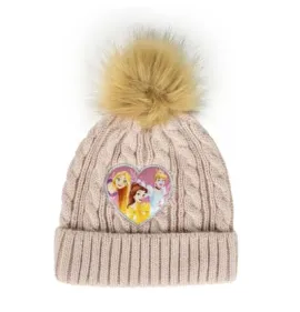 P7058BE Κοριτσίστικο Σκουφάκι DISNEY FROZEN Μπεζ