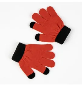 P7059R Αγορίστικο Σετ Σκουφάκι-Γάντια DISNEY SPIDERMAN Κόκκινο