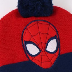 P7062R Αγορίστικο Σετ Σκουφάκι-Γάντια-Κασκόλ SPIDERMAN Κόκκινο