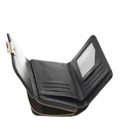 G7776B Woman's Wallet Verde Black