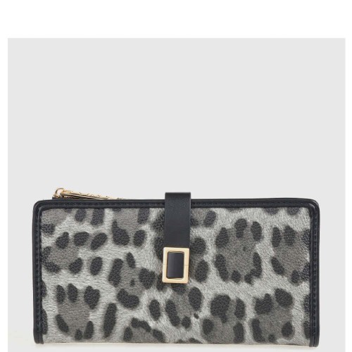 G7804LB Γυναικείο Πορτοφόλι VERDE Animal Print G7804LB Γυναικείο Πορτοφόλι VERDE Animal Print