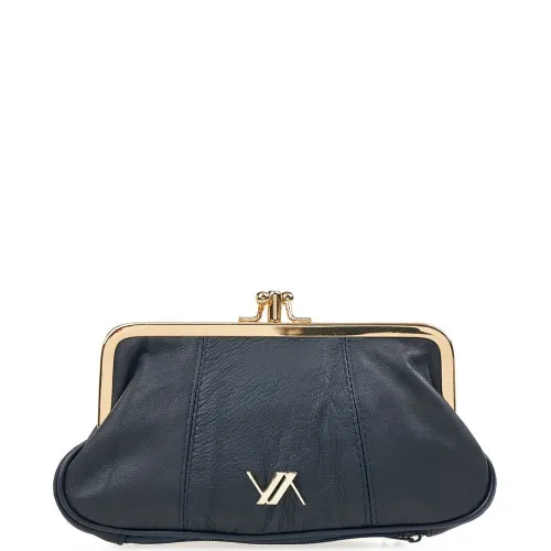 G7863BL Woman's Wallet VERDE Blue