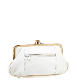 G7863E Γυναικείο Πορτοφόλι VERDE Εκρού