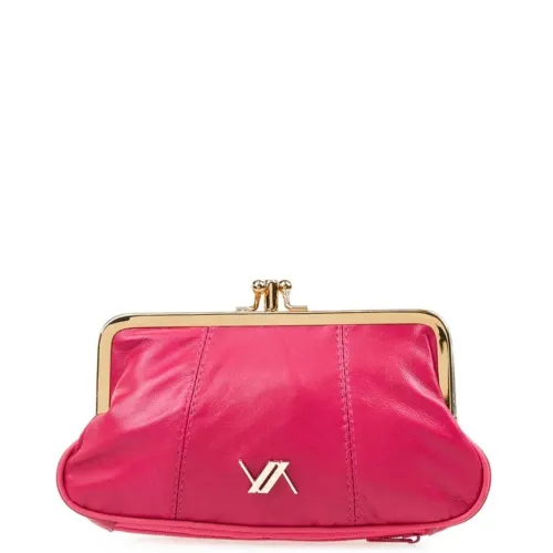 G7863F Woman's Wallet VERDE Fuchsia