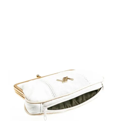 G7864E Woman's Wallet VERDE Ecru