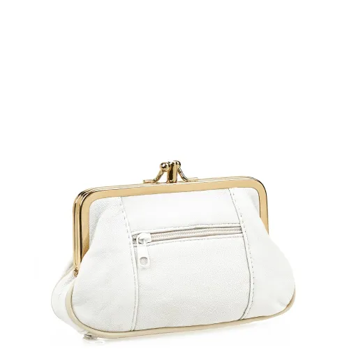 G7864E Woman's Wallet VERDE Ecru