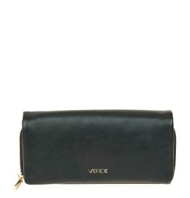 G7916B Γυναικείο Πορτοφόλι VERDE Μαύρο