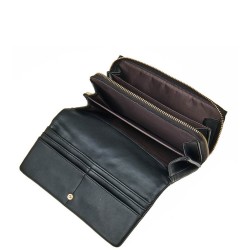 G7916B Γυναικείο Πορτοφόλι VERDE Μαύρο