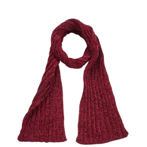 G7904BO Γυναικείο Σετ Σκούφος-Κασκόλ Verde Μπορντό