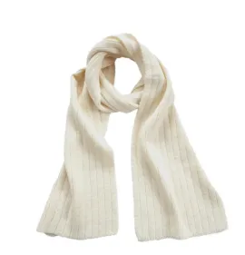 G7925E Γυναικείο Σετ Σκούφος-Κασκόλ VERDE Εκρού