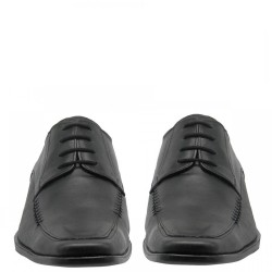 A001B Men's Leather Dress Shoes COCKERS Black