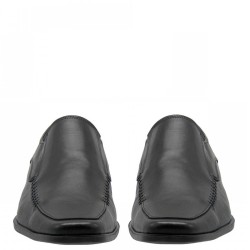 A002B Men's Leather Dress Shoes COCKERS Black