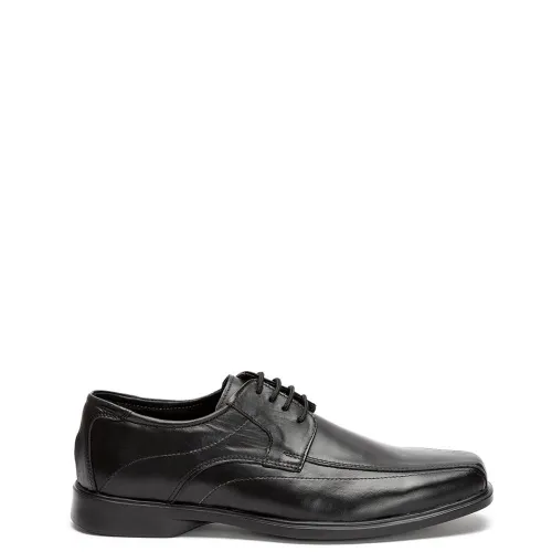 A003B Men's Leather Oxford Shoes COCKERS Black