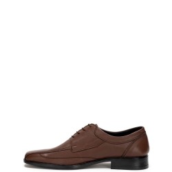 A090BR Men's Leather Dress Shoes TSALIS Brown