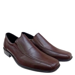 A092BR Men's Leather Dress Shoes TSALIS Brown