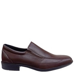 A092BR Men's Leather Dress Shoes TSALIS Brown