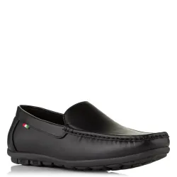 A273-1B Men's Moccasins COCKERS Black